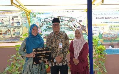 Eco Lab MIN 9 Jakarta Selatan Resmi Diluncurkan, Wujudkan Ruang Belajar Hijau dan Inspiratif