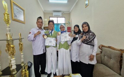 Dua Siswa MIN 9 Jakarta Selatan Raih Juara 1 Kejuaraan Pencak Silat Nasional BNN Cup 7 Tahun 2026